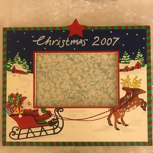 2007 CHRISTMAS PICTURE FRAME
